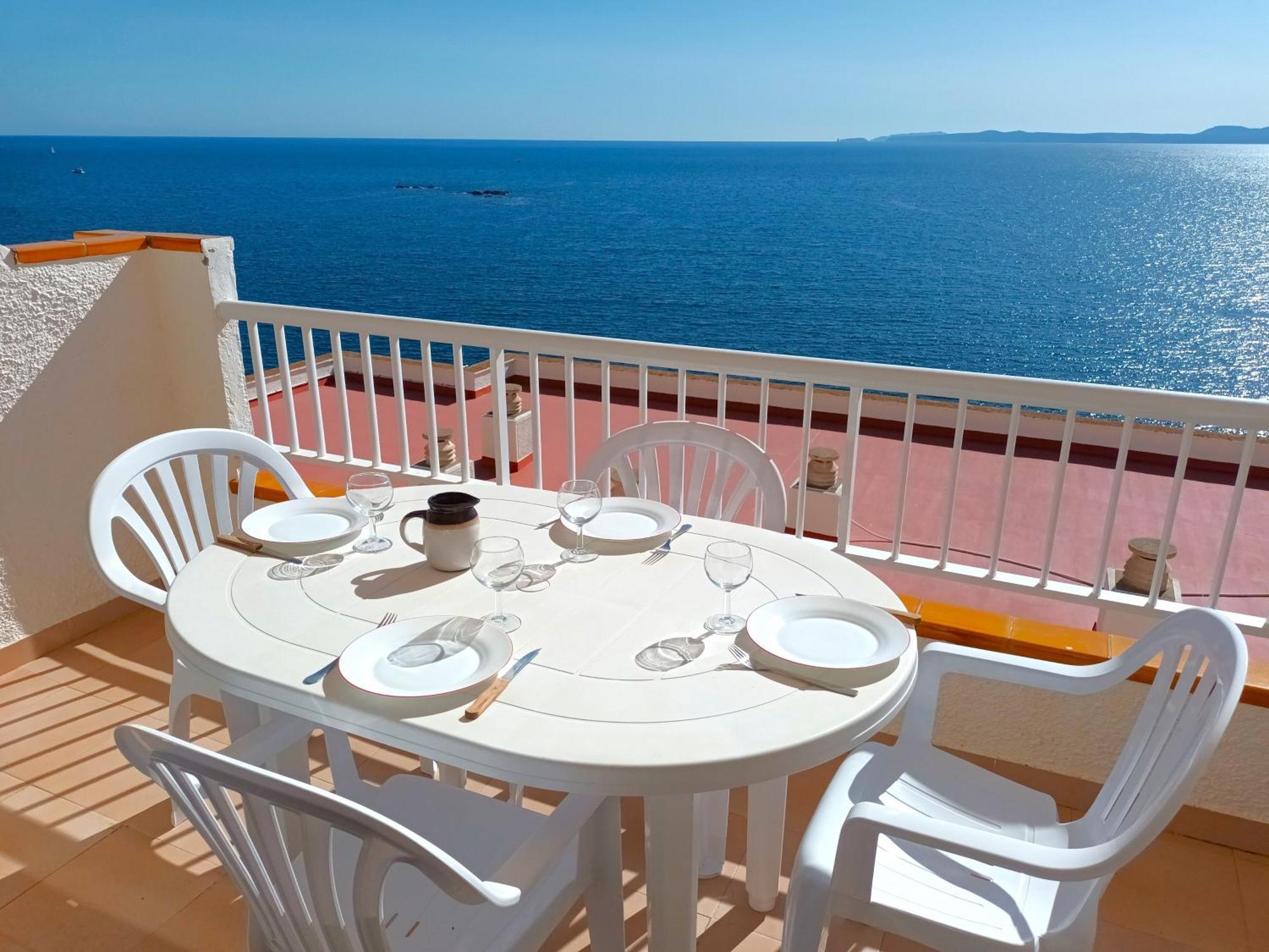Апартаменти Global Immo 2071 Mediterraneo A 2-6 Росес Екстер'єр фото